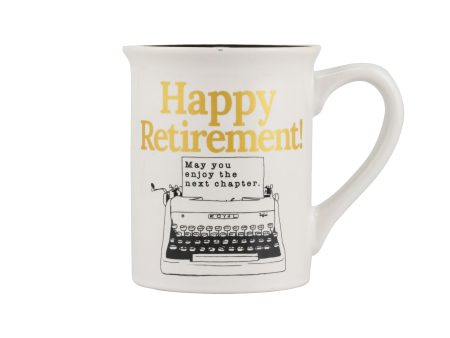 Happy Retirement Mug 16 oz on Sale