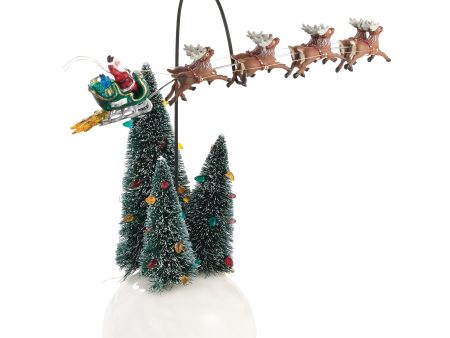 Animated Flaming Sleigh For Discount