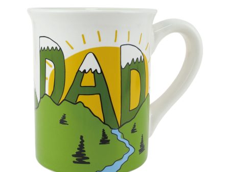 DAD MOUNTAINS  DISTANCE MUG Online