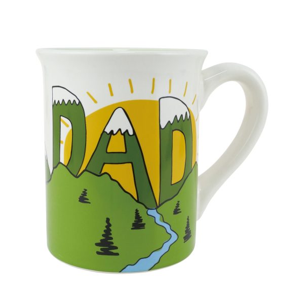 DAD MOUNTAINS  DISTANCE MUG Online