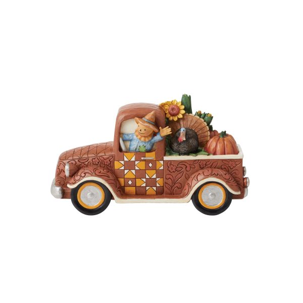 Harvest Pickup Truck Figurine Hot on Sale