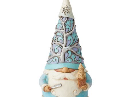 Winter Gnome Figurine For Sale