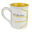 Chin Up Buttercup Mug 16 oz Cheap