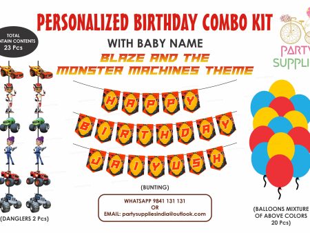 Blaze and the Monster Machines Theme Basic Kit Online Sale