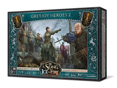 A Song of Ice & Fire: Tabletop Miniatures Game – Greyjoy Heroes 2 Hot on Sale