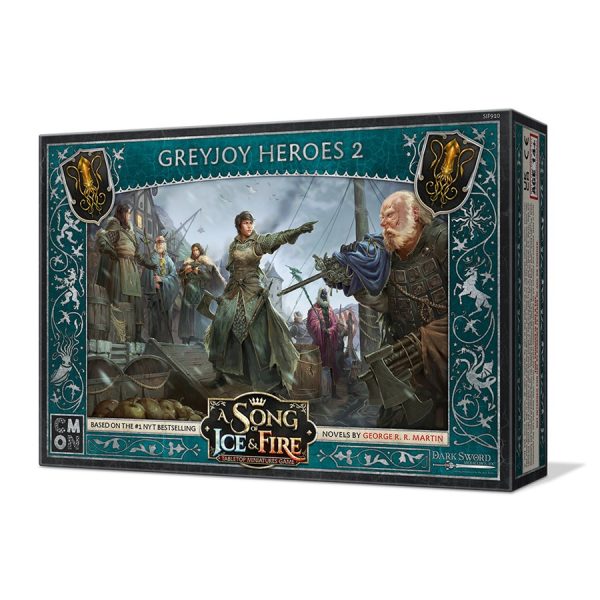 A Song of Ice & Fire: Tabletop Miniatures Game – Greyjoy Heroes 2 Hot on Sale