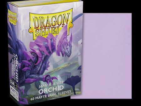 Dragon Shield - Japanese Size Matte Dual Sleeves: Orchid (60ct) For Discount