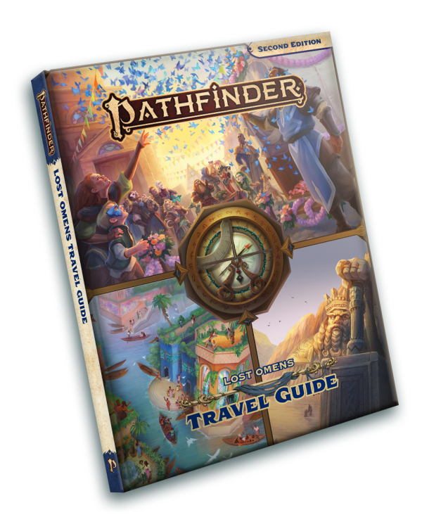 Pathfinder 2nd Edition - Lost Omens: Travel Guide (Hardcover) Hot on Sale